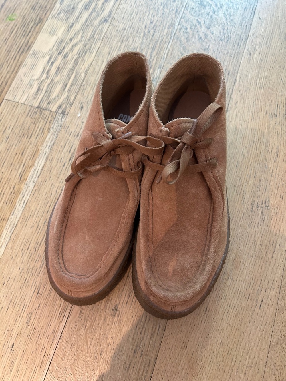 Camper Peu Terreno Suede Wallabee Boots size